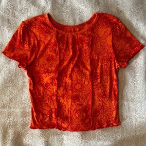 SO - Cropped Shirt / Size Small